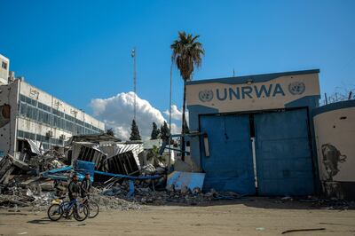 Judges were told Germany's decision to halt funding for UNRWA was contributing to the humanitarian crisis in Gaza. AFP