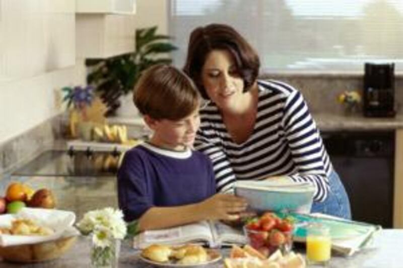 Studies show that children who eat breakfast every day perform better in school and have a healthier body weight.