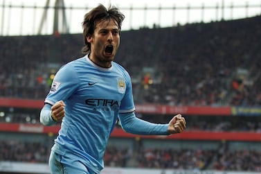 Manchester City's Spanish midfielder David Silva will be leaving the club at the end of the season. AFP