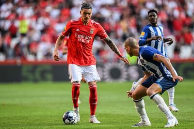 Benfica forward Darwin Nunez could be of interest to Manchester United but much of the current speculation is being driven by agents. AFP