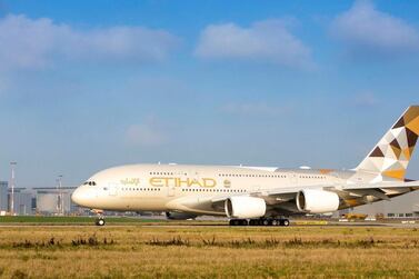 Etihad is accepting new bookings for inbound flights to Abu Dhabi for residents with pre-approval. Courtesy Etihad 