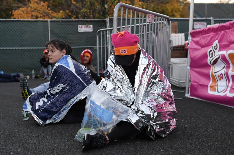So-called space blankets, developed in 1964 for the space program, are lightweight and reflect infrared radiation. Reuters