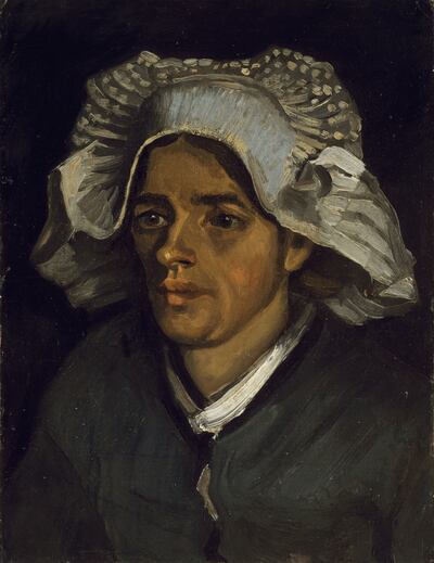 'Head of a Peasant Woman' (1885), by Vincent Van Gogh. PA Media 