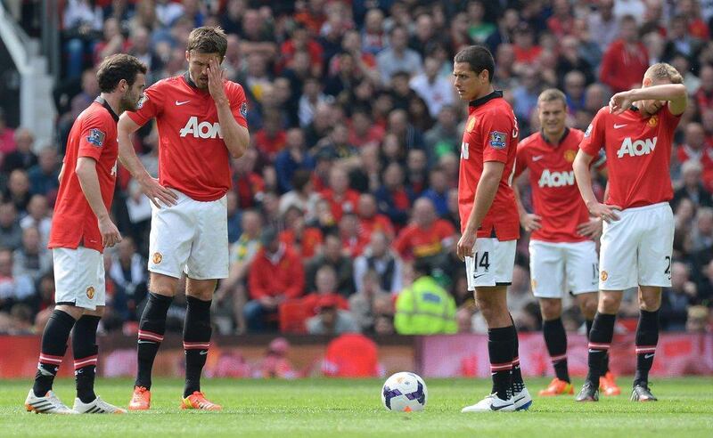 Centre forward: Javier Hernandez, Manchester United. Spurned two fine chances to get an equaliser on Saturday. Andrew Yates / AFP