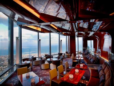 Dine in the world's tallest building at At.mosphere where Emirates Pass holders will also get discounts this winter. Courtesy At.mosphere