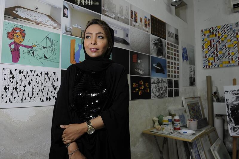 Ebtisam Abdulaziz will be one of a panel of judges choosing which artists have their work on permanent display. Courtesy Abu Dhabi Tourism and Culture Authority 