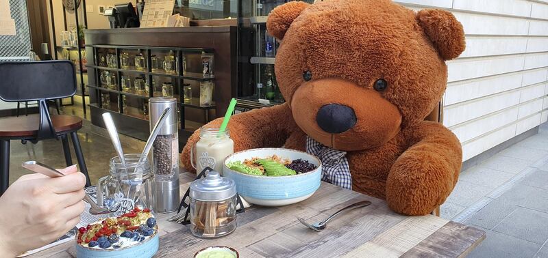 The idea behind the teddy bears came from playtime with Leon Cheung and Ingrid Alexandra's one-and-a-half-year-old daughter Alessya. Courtesy of Healthy Little Secrets
