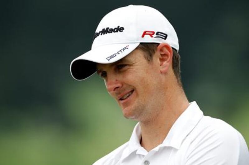 Justin Rose is looking to close the gap on rival Rory McIlroy.