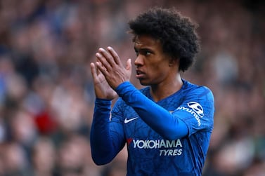 File photo dated 08-03-2020 of Chelsea's Willian. PA Photo. Issue date: Sunday August 9, 2020. Willian has announced the “time has now come” to leave Chelsea amid repeated reports of a free transfer switch to London rivals Arsenal. See PA story SOCCER Chelsea. Photo credit should read Adam Davy/PA Wire.