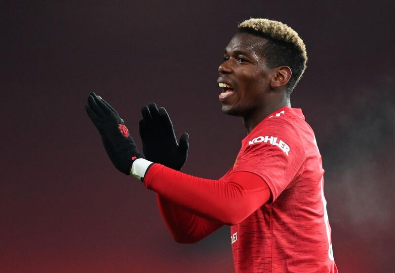 Paul Pogba, 7 - Busy game with shots on target, constant probing and searching. Some superb challenges and winning possession back. Combined well with Fernandes after 78 to set up Martial. More effective when further forward. EPA
