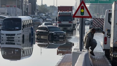 Dubai has waived traffic fines recorded during last Tuesday's intense rainfall. Antonie Robertson / The National