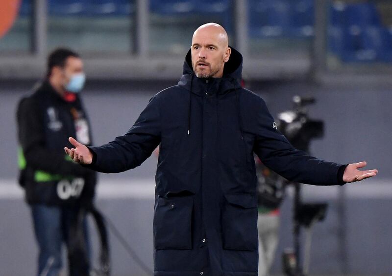 Erik ten Hag - The Dutchman was among the favourites to succeed Niko Kovac in 2019 before Bayern plumped for Flick, who led the Bavarians to an unprecedented trophy haul in 2020. The Ajax coach preaches the sort of attacking football at the heart of Bayern's philosophy, and is still well regarded by the German club from his time in charge of the second team from 2013-2015. Reuters