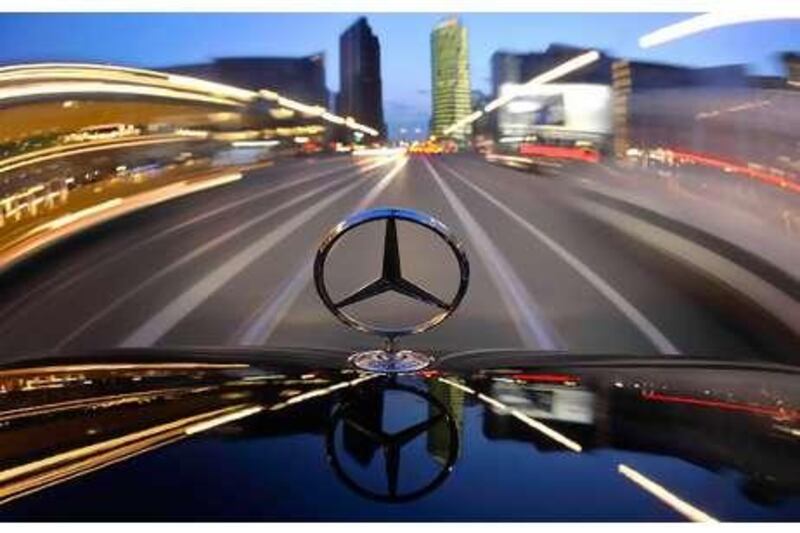 Aabar Investments owns a 9.1 per cent in Daimler, the maker of the Mercedes-Benz cars.