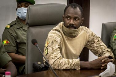 Mali coup leader Col Assimi Goita has regained control of the country following the resignations of the interim president and prime minister. AP