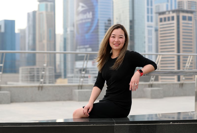 Helen Chen, chief executive of Nomad Homes, says the start-up is focused on building new AI-driven capabilities and offering more customised solutions to its clients. Chris Whiteoak / The National