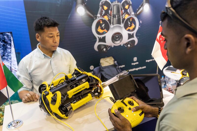 Frogmen Technologies unveiled one of its remotely operated boats