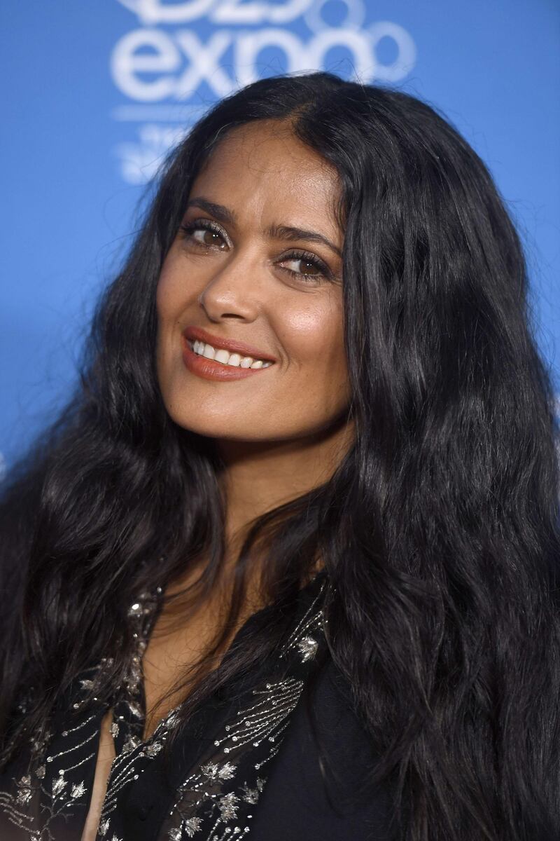 Salma Hayek Pinault has also joined the mega cast of 'The Eternals'. AFP.