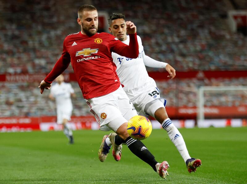 Luke Shaw - 7. Was ill for a few days before the game but started well, though a poor ball allowed the offside Bamford to score. Took corner which led to Lindelof’s goal. Came off after an hour. EPA