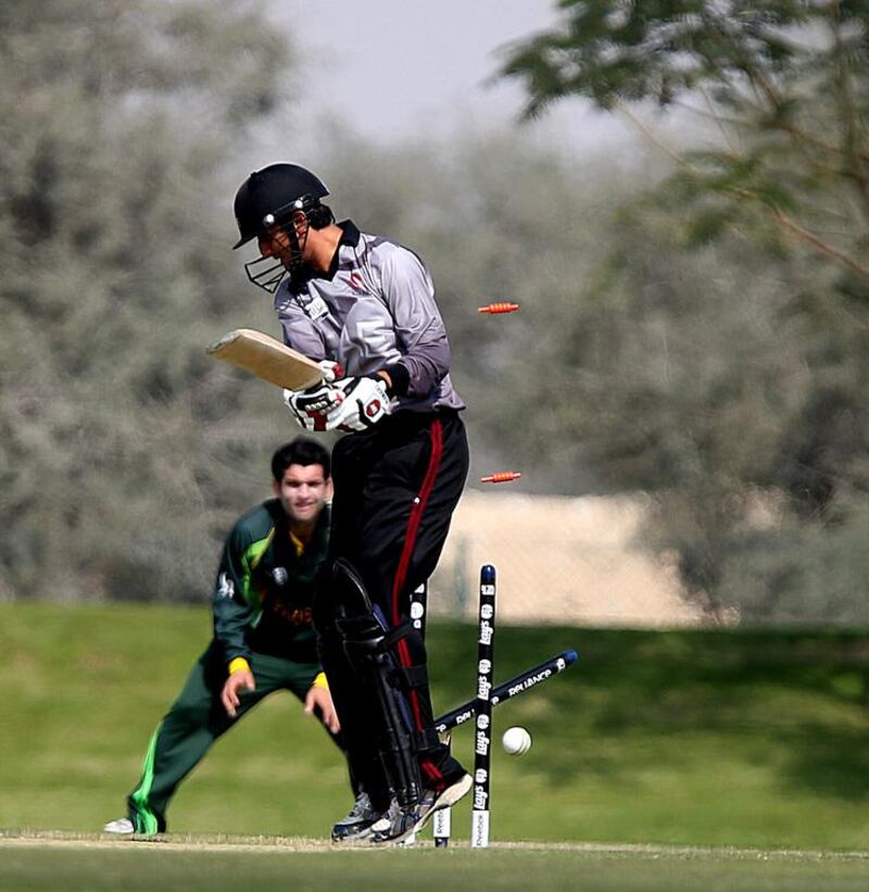 Rohit Singh says the UAE are in perfect harmony ahead of the ICC Under 19 World Cup. Satish Kumar / The National