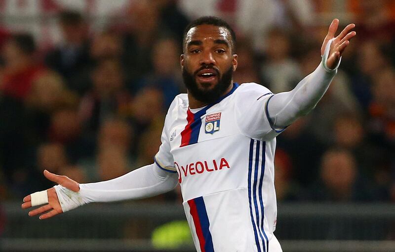 Lyon's Alexandre Lacazette will move to Arsenal for the new season. Alessandro Bianchi / Reuters