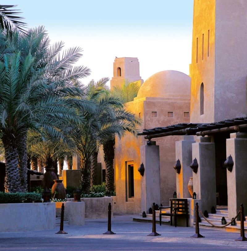 The Bab Al Shams Desert Resort & Spa is temporarily closed to guests. Courtesy of Bab Al Shams