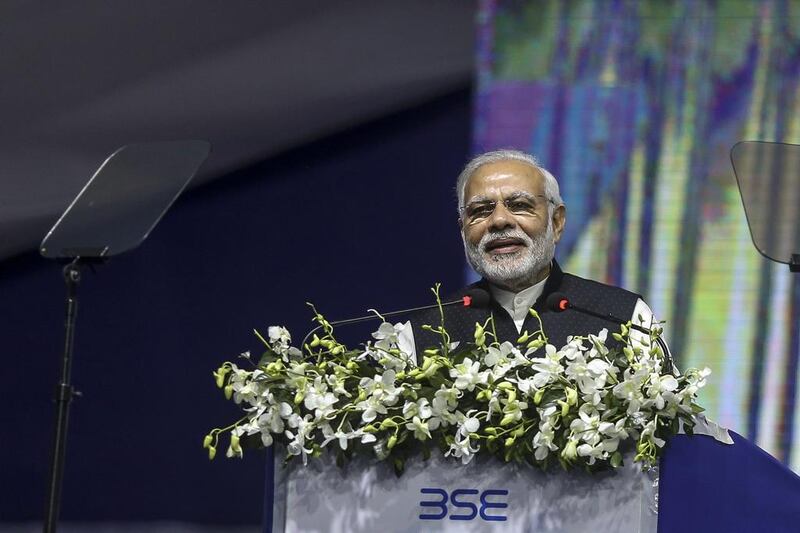 Narendra Modi says attracting investments is his top priority as he makes moves to reform India’s economy. Dhiraj Singh / Bloomberg