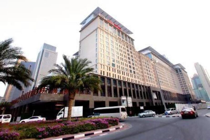 The Ritz Carlton Hotel located next to Dubai International Financial Centre. Jeffrey E Biteng / The National