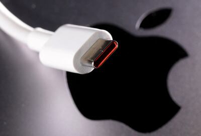 Apple began using USB-C ports on its MacBooks in 2015. Reuters