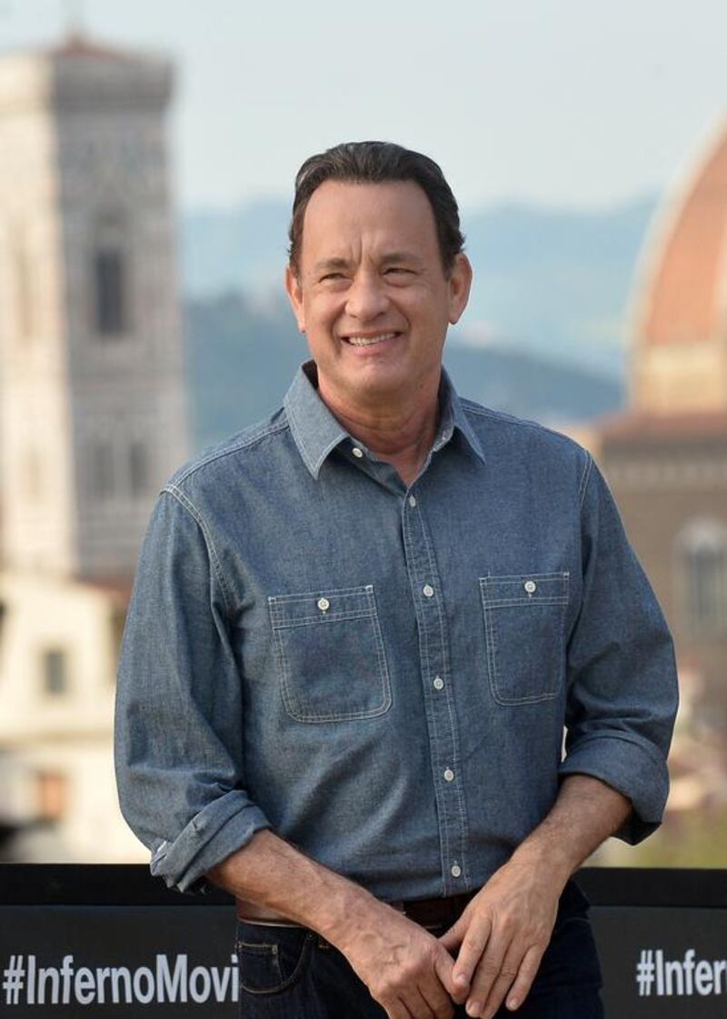 Tom Hanks’s will produce and star in an adaptation of Dave Eggers' novel The Circle. Tiziana Fabi / AFP photo 