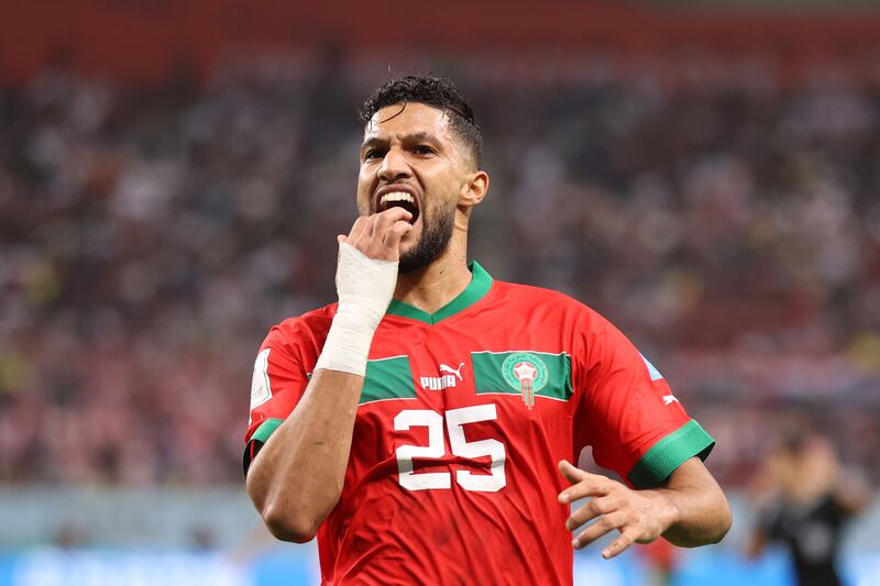 Yahia Attiat Allah – 6. Making his 10th appearance for his nation, the left-back displayed a good first touch on the wing. However, he occasionally got caught by the press and gave the ball away. Getty

