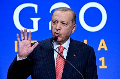 Turkey's President Recep Tayyip Erdogan. EPA