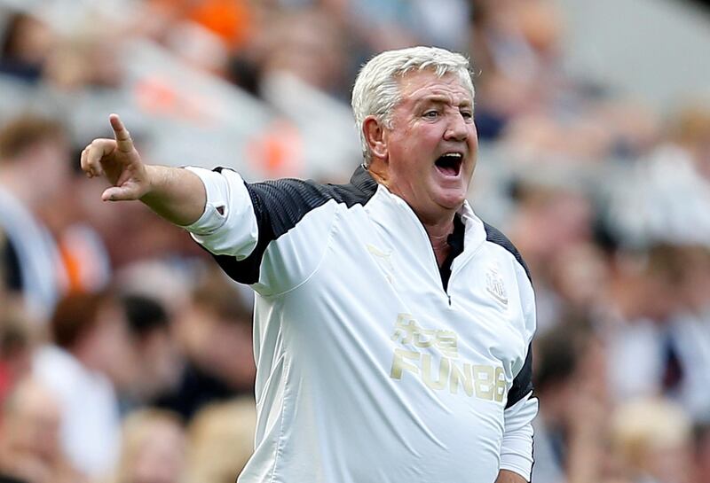 Steve Bruce is facing a relegation fight at Newcastle United. Reuters