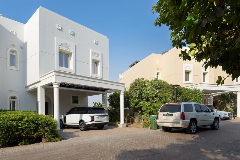 The exterior of the Montgomerie Maisonettes property