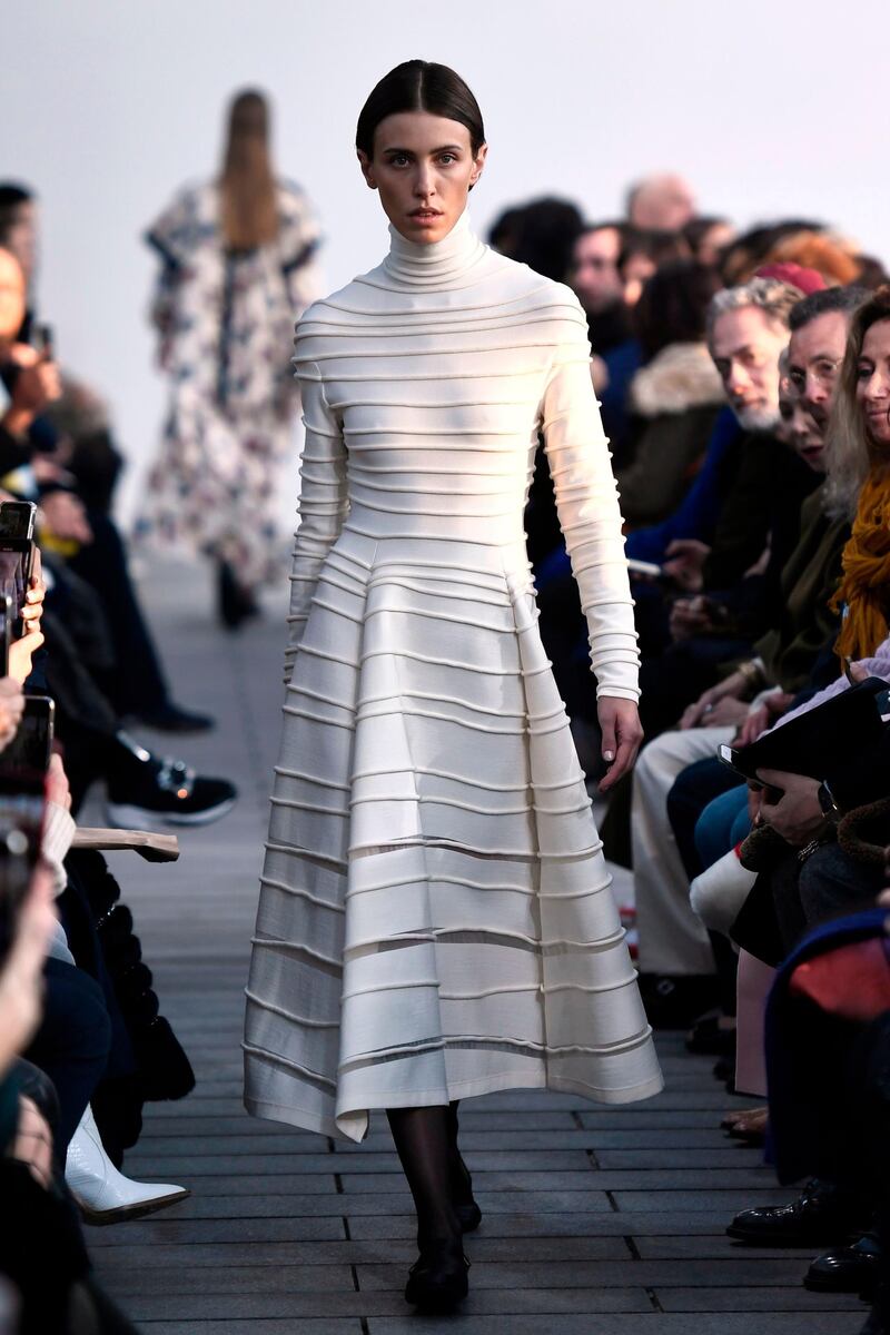 Maison Rabih Kayrouz's spring-summer 2019 couture collection. AFP