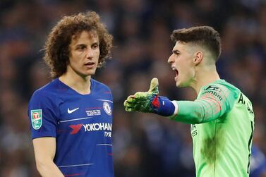 Soccer Football - Carabao Cup Final - Manchester City v Chelsea - Wembley Stadium, London, Britain - February 24, 2019 Chelsea's Kepa Arrizabalaga reacts after he is called to be substituted Action Images via Reuters/Carl Recine EDITORIAL USE ONLY. No use with unauthorized audio, video, data, fixture lists, club/league logos or 'live' services. Online in-match use limited to 75 images, no video emulation. No use in betting, games or single club/league/player publications. Please contact your account representative for further details.