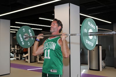 Dr Dmitri spends most of his time in the gym's Meydan branch. Pawan Singh / The National