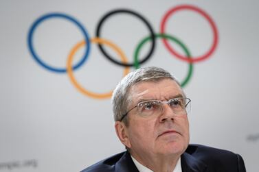 International Olympic Committee (IOC) President Thomas Bach will be discussing the future of the Tokyo Games. AFP