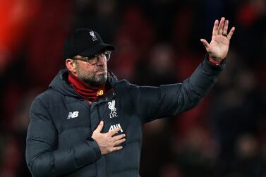 Liverpool manager Jurgen Klopp admitted he cried watching footage of NHS staff singing 'You'll Never Walk Alone' amid the coronavirus pandemic. PA