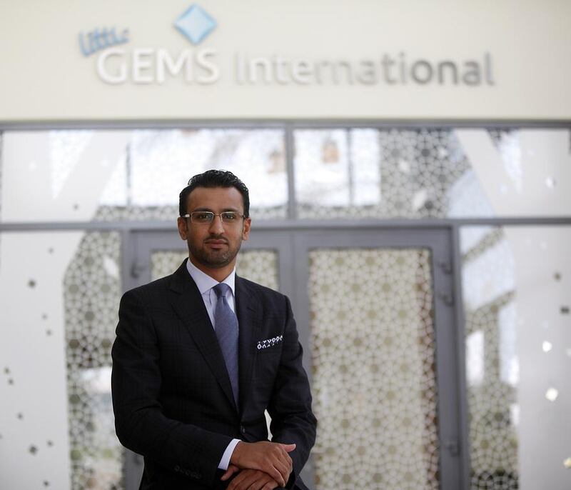Dino Varkey, chief operating officer of Gems in the UAE. Satish Kumar / The National