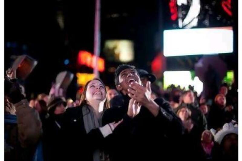 Americans of all colours and ethnic groups celebrated Barack Obama's re-election, a reader says. Allison Joyce / AFP