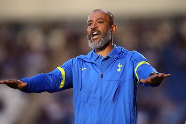 File photo dated 21-07-2021 of Tottenham Hotspur manager Nuno Espirito Santo during the pre-season friendly match at the JobServe Community Stadium, Colchester. Nuno Espirito Santo has been sacked as Tottenham head coach, the Premier League club have announced. Issue date: Monday November 1, 2021.