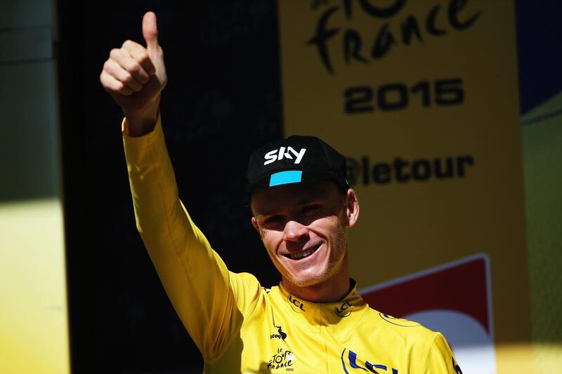 Team Sky cyclist Chris Froome has twice won the Tour de France. Doug Pensinger / Getty Images