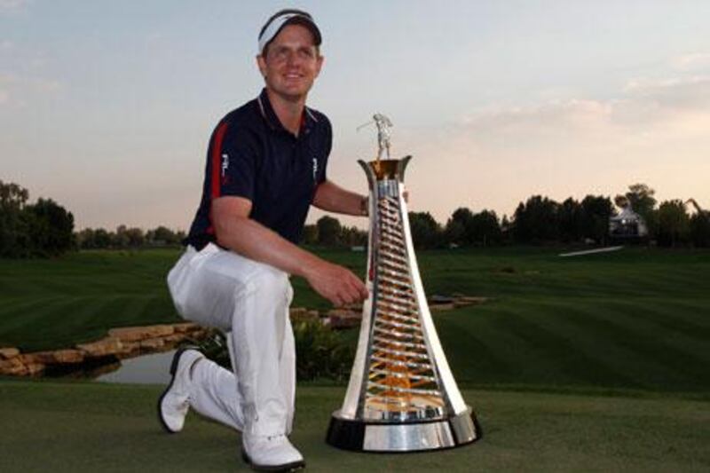 Luke Donald is yet to win one of golf's majors.