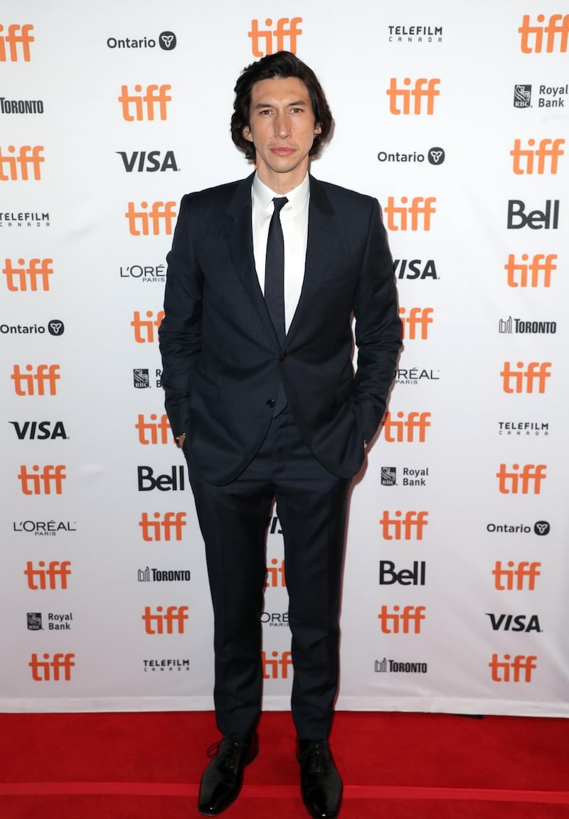 Adam Driver attends 'The Report' premiere during the 2019 Toronto International Film Festival on September 8, 2019. AFP