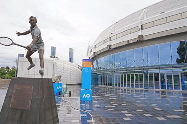 The Rod Laver Arena at Melbourne Park, venue for the Australian Open tennis tournament. EPA