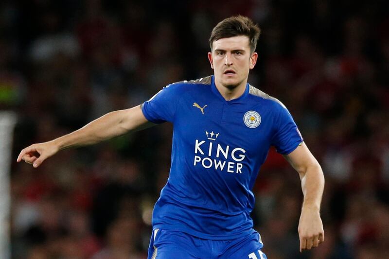 Maguire joined Leicester in 2017 from Hull City. AP Photo