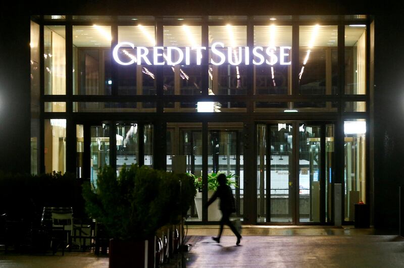 9. Credit Suisse - £50,000. Reuters
