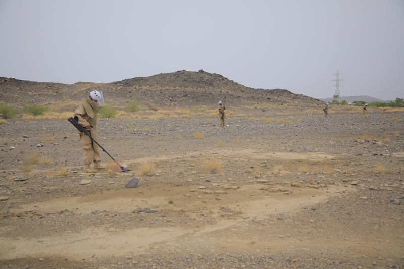 Half of these incidents happened during demining, such as when a mine or other device suddenly exploded or was booby trapped. 