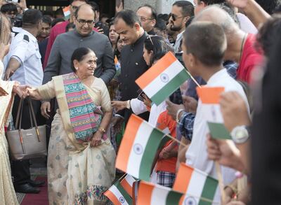 Dubai, United Arab Emirates, during the celebration of the Independence day of India at Indian Consulate in Dubai.  Ruel Pableo for The National for Anna's story