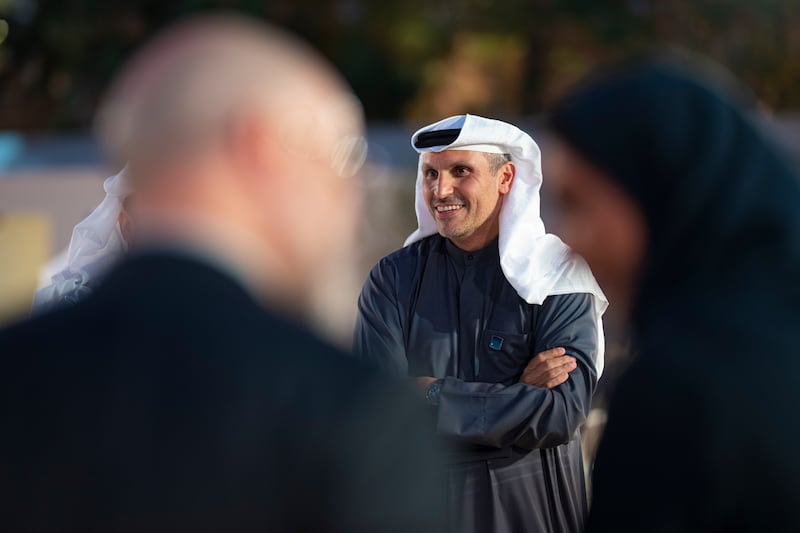 Khaldoon Al Mubarak, group chief executive and managing director of Mubadala, also attended the event